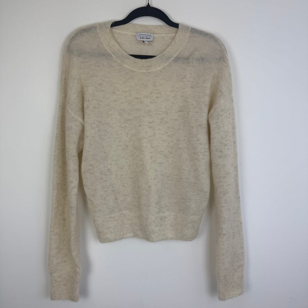 Los Angeles Atelier & Other Stories Womens Wool Heather Cream Sweater Medium